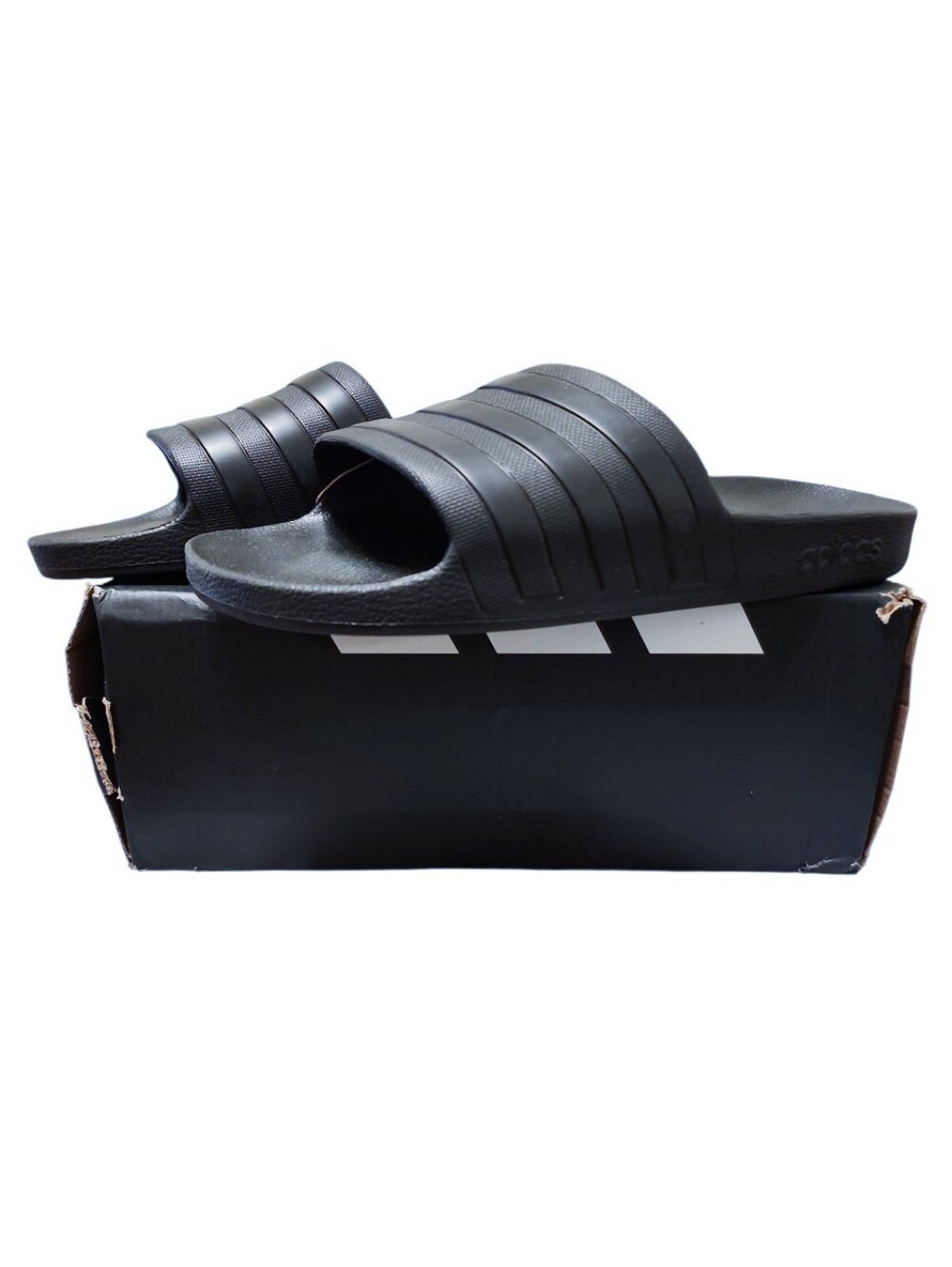 Adidas Adilette Aqua Sandal Slide In Black